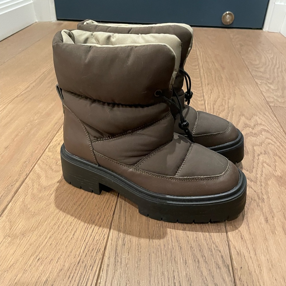 Sam Edelman Dark Brown Winter Boots
